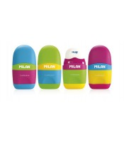 Gomme plastique capsule mix + taille-crayon R.4701236 - 4709624