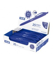 Stylo bille 1.0mm bleu rétractable P1 touch R.176510925