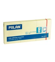 Note repositionnable 38x50-3x100 pages jaune R.85301  XXX