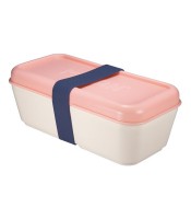Boîte hermétique rectangulaire 0.75L rose R.085110P