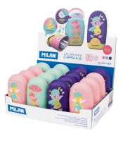 Gomme plastique club + taille-crayon Fées R.4701116FR