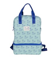 Sac à dos moyen modèle rectangulaire otarie bleu R.6247Z460GR