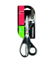 Ciseaux 18cm advance green lame asymétrique acier blister R.498110
