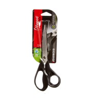 Ciseaux 21cm advance green lame acier asymétrique blister R.499110