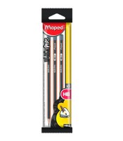Crayon graphite HB paquet de 3 en blister R.850011/FSC850011