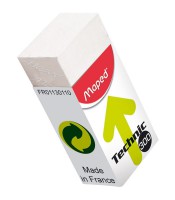 Gomme plastique blanche petit modèle Technic R.011301