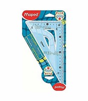 Equerre 60° 21cm incassable cristal en blister R.244621