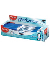 Feutres moyen pour ardoise blanche bleu R.741830LM