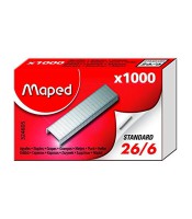 Agrafes n°26/6 boîte de 1000* R.324605 