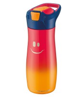 Gourde inox 580ml dégradé rouge orange R.871301  XXX