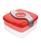 Boîte goûter concept carré 1bte & 2compartiments sunset R.870107