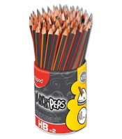 Crayon graphite HB N°2 black'peps navy boîte de 72 R.850859