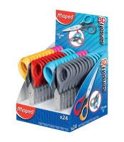 Ciseaux 13.5cm bouts ronds sensoft anneaux souples 3D R.169300