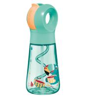 Gourde plastique 500ml miniz turquoise  R.873203