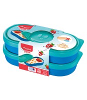 Boîte goûter mini 150ml x2 concept bleu R.870903  XXX
