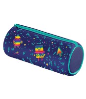 Fourre-tout rond pixel party R.934805