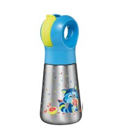 Gourde inox 350ml miniz bleu R.873001  XXX