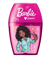 Taille-crayon 1 usage réserve barbie rose blister R.034023