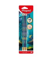 Crayons graphite x6 dragon R.851829