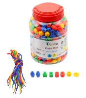 Perles plastique - lacets Ø 20mm sachet de 360 ass R.2300
