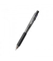 Stylo bille 1.0mm noir rétractable wow ! R.BK440-A
