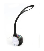 Lampe de bureau LED veilleuse noire