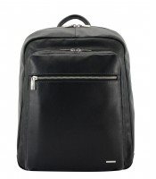 Sac à dos 30x39.5x16cm Chris cuir noir R.64174