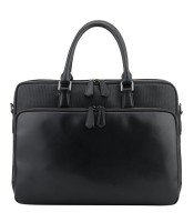 Porte documents 38x28x11.5cm Raphael cuir noir R.64145