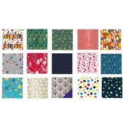 Rouleau papier cadeau 0.70x100m coloris assortis