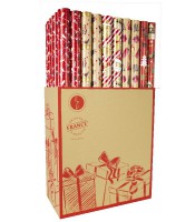 Rouleau papier cadeau 0.70x2m noël R.XMA2M