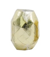 Bolduc 10mmx10m oeuf effet miroir or R.OM0310M