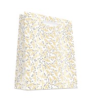 Sac cadeau cabas 32x14x40cm joyeux noêl vert R.9507XL