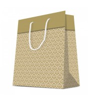Sac cadeau cabas 26x13x32cm imprimé coeur R.7665LL