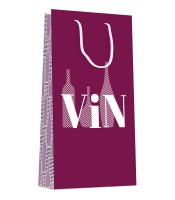 Sac cadeau bouteille x2 R.24B2B