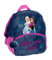 Sac à dos petit modèle Reine des Neiges bleu/rose   R.DOF-305