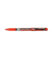 Stylo roller 0.5mm rouge Hi-tecpoint V5 grip R.BXGPN-V5-R