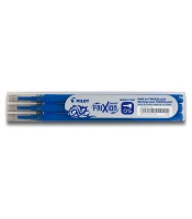 Recharge Frixion 0.5mm bleu point Set de 3 BLS-FRP5-L-S3P