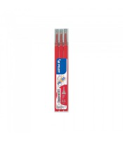 Recharge Frixion 0.5mm rouge point Set de 3BLS-FRP5-R-S3-E