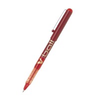 Stylo roller 0.5mm rouge V-ball R.BL-VB5-R