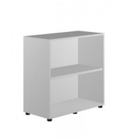 Rayonnage bas double  L86 x p45 x H86 Aluminium  XXX
