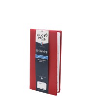 Agenda poche bi-planning 8,8x17cm italique 1 semaine /page R.217034Q