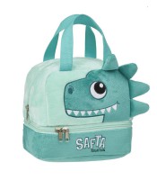 Sac goûter dinosaure vert clair R.841982040
