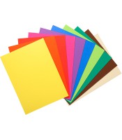 Chemise flash couleurs assorties 24x32cm paquet de 100 220g R.160001E