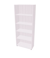 Rayonnage haut double OFFIDEA blanc L90 x P45 x H213 cm