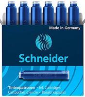 Cartouche encre éffacable boîte de 6 bleu R.6603 