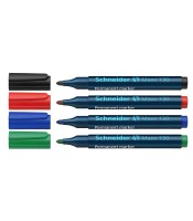 Marqueur permanent ogive paquet de 4 couleurs 130 R.113094