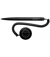 Stylo bille klick-fix + chainette  blister corps noir R.4121