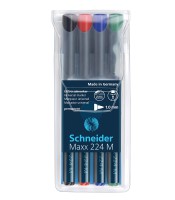 Marqueur permanent ogive paquet de 4 couleurs 224 M R.112084   XXX
