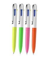 Stylo bille 4 couleurs take 4 Néon R.307212  XXX