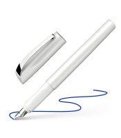 Stylo plume Ceod shiny pearl blanc R.168649   XXX